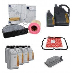 Mercedes W204 Kasa C180 Kompressor B2 Servis Bakım Kiti